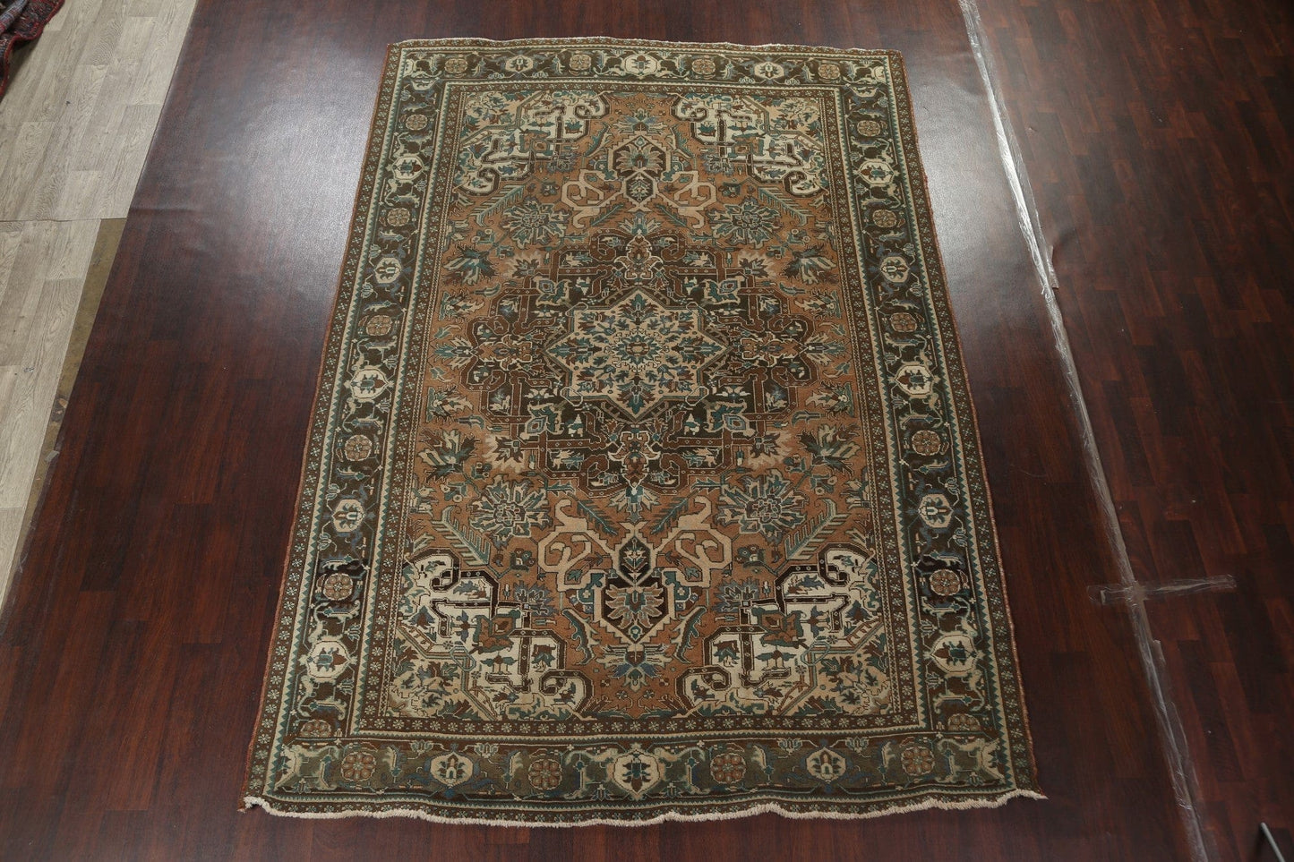 Handmade Heriz Persian Area Rug 8x11