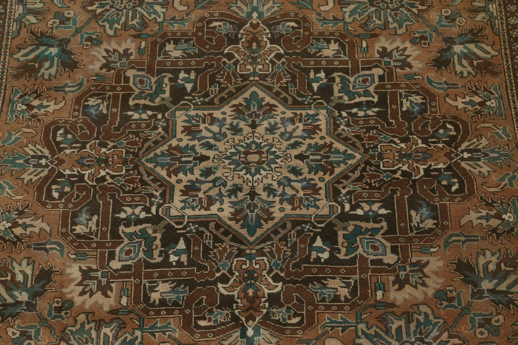 Handmade Heriz Persian Area Rug 8x11