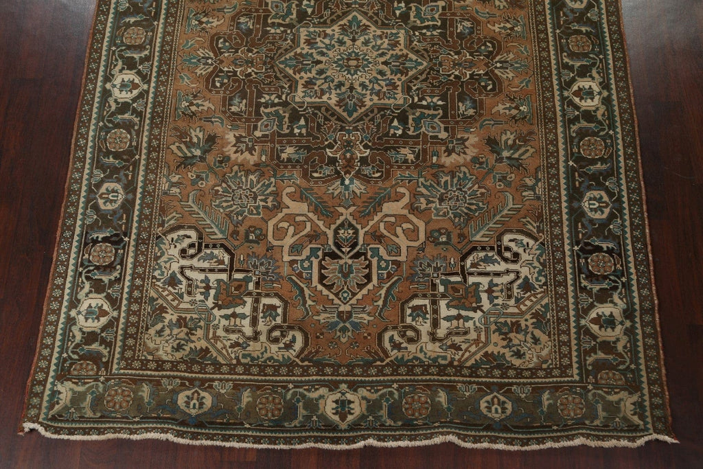 Handmade Heriz Persian Area Rug 8x11