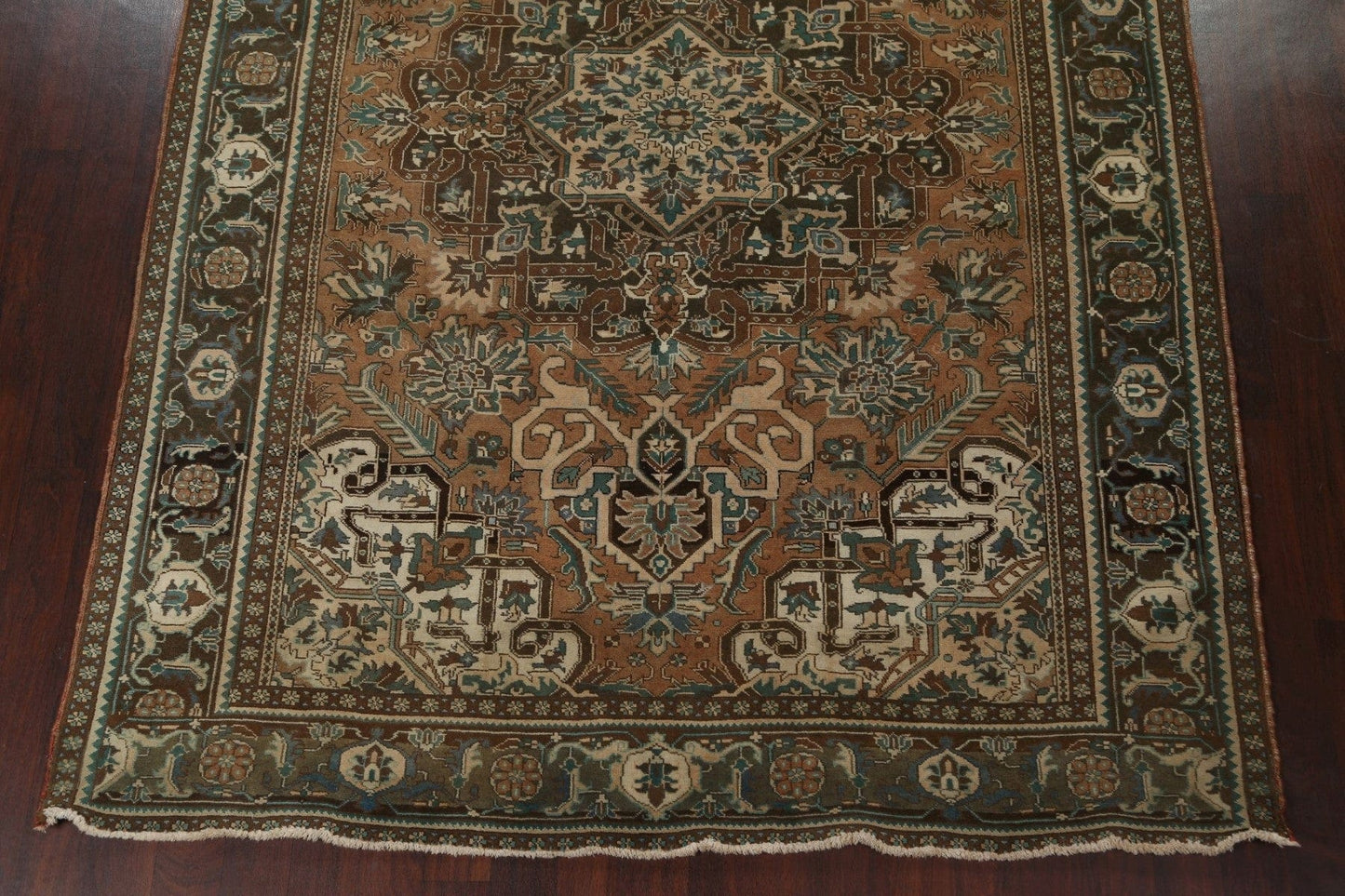 Handmade Heriz Persian Area Rug 8x11