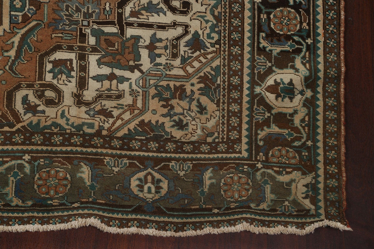 Handmade Heriz Persian Area Rug 8x11