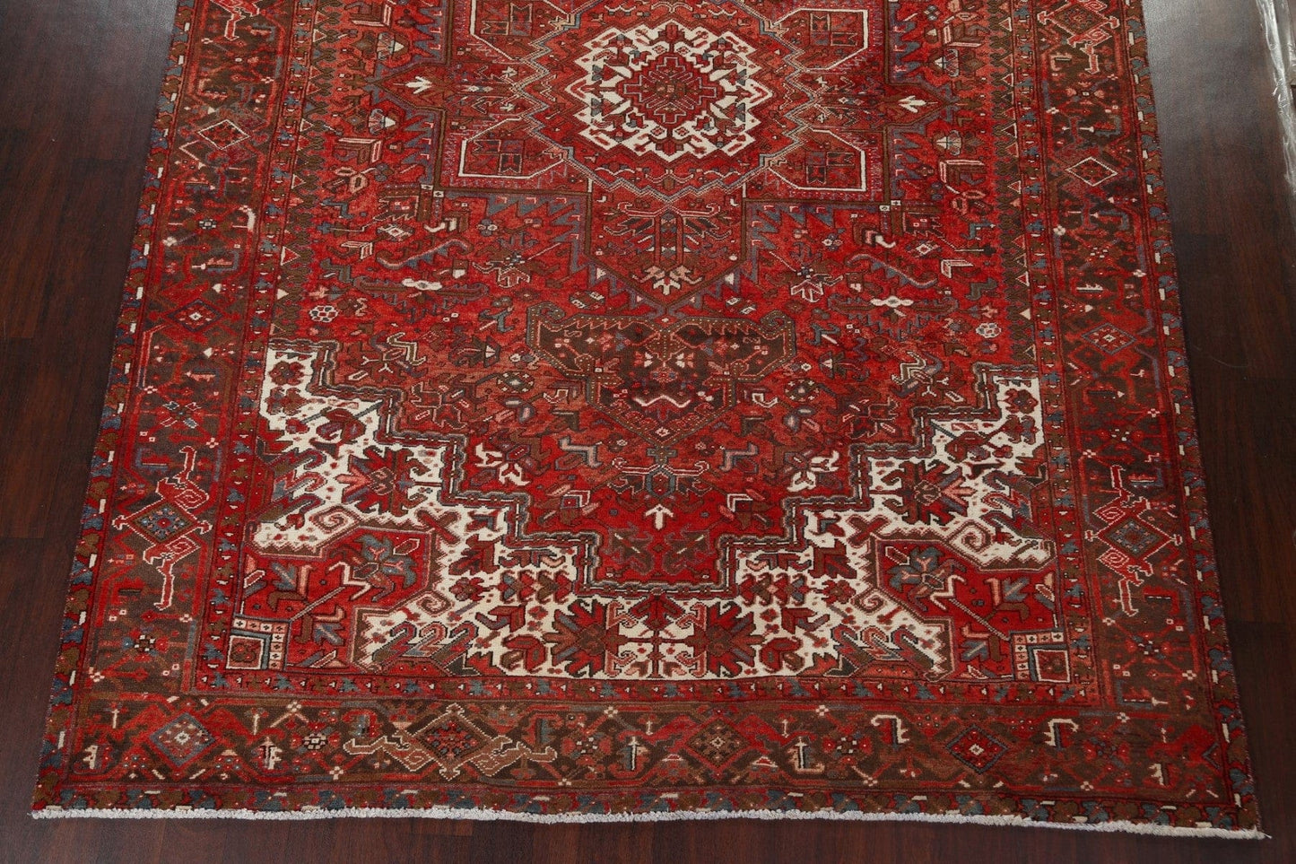 Red Heriz Persian Area Rug 8x12