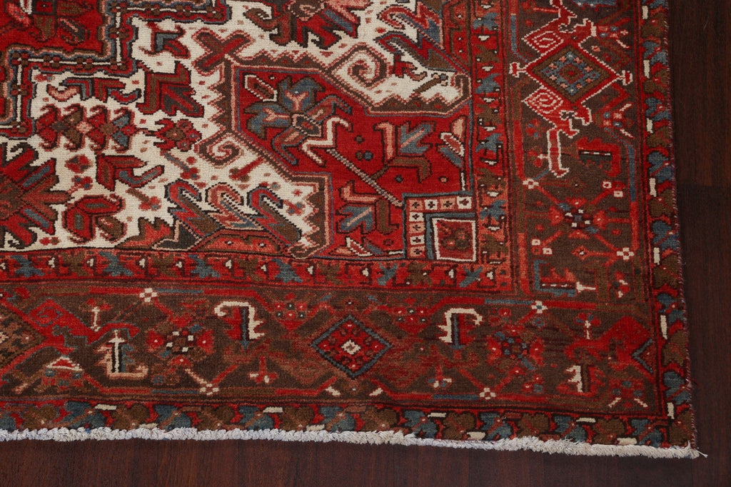 Red Heriz Persian Area Rug 8x12