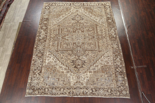 Antique Heriz Persian Area Rug 8x12