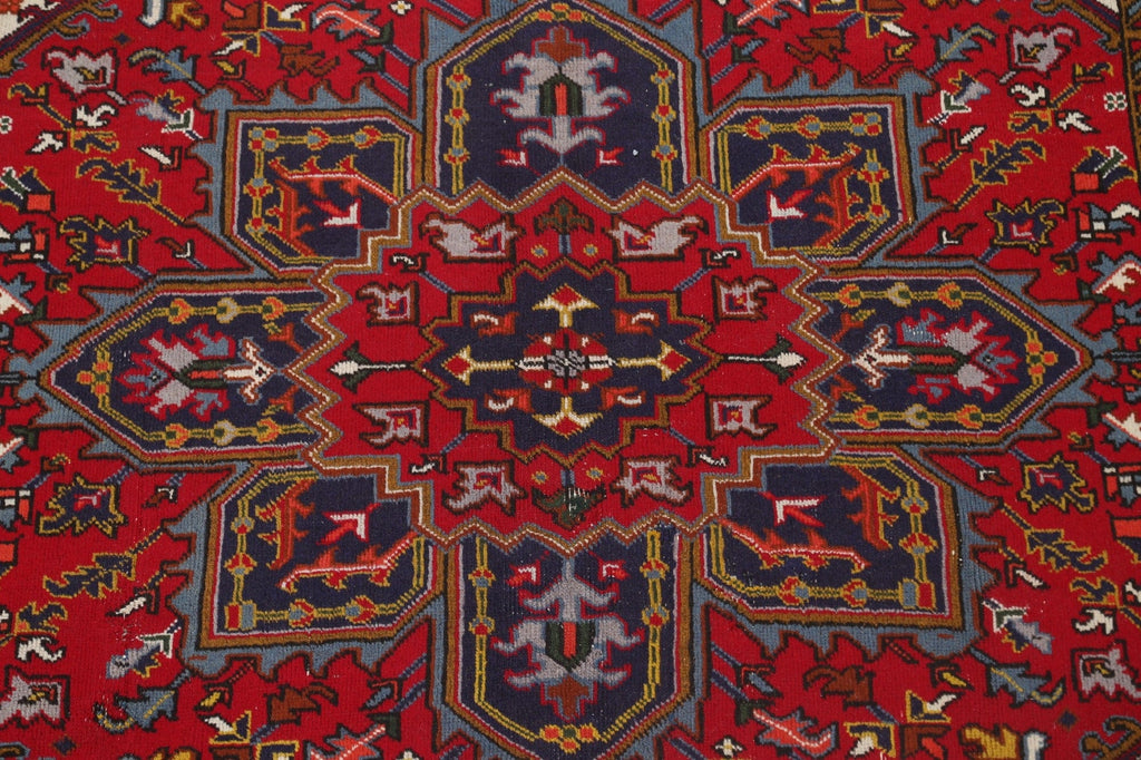 Red Heriz Persian Area Rug 7x9