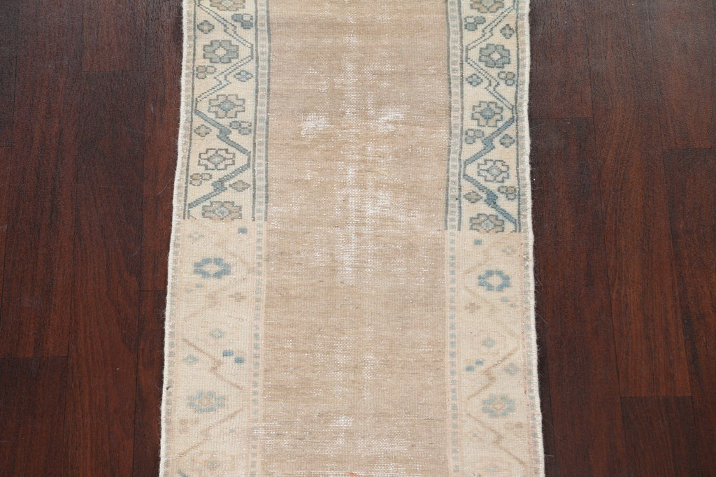 Antique Botemir Persian Runner Rug 2x10