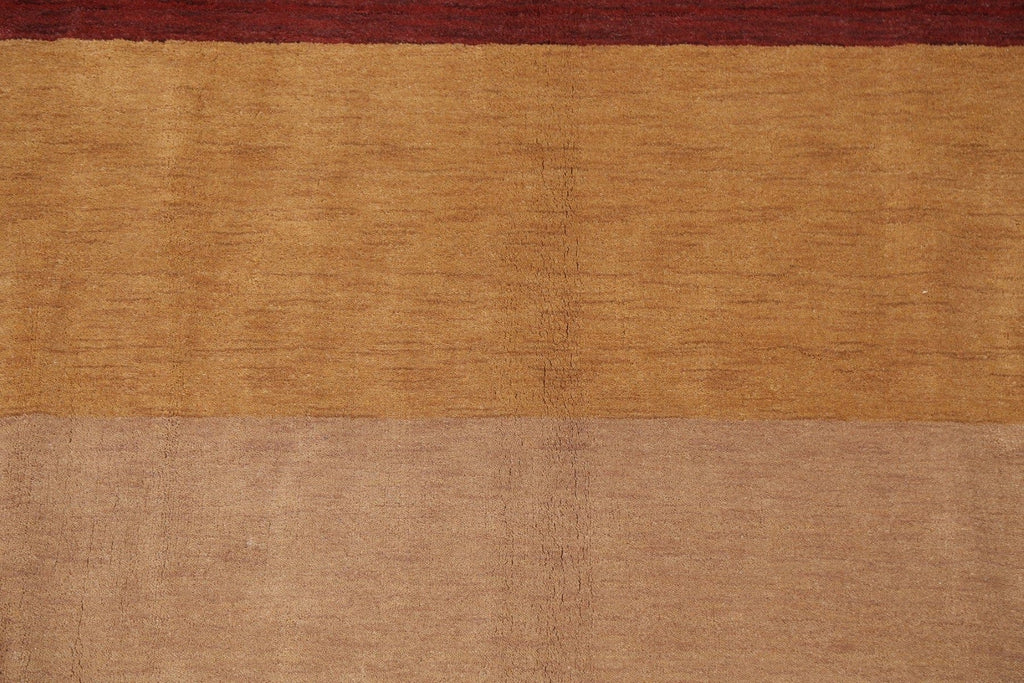 Striped Gabbeh Oriental Area Rug 7x10