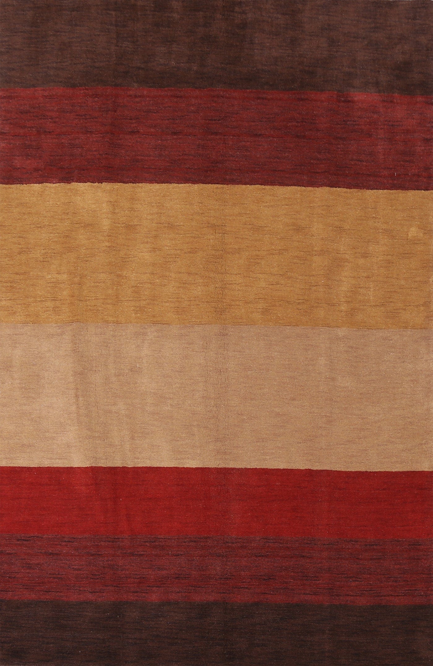 Striped Gabbeh Oriental Area Rug 7x10