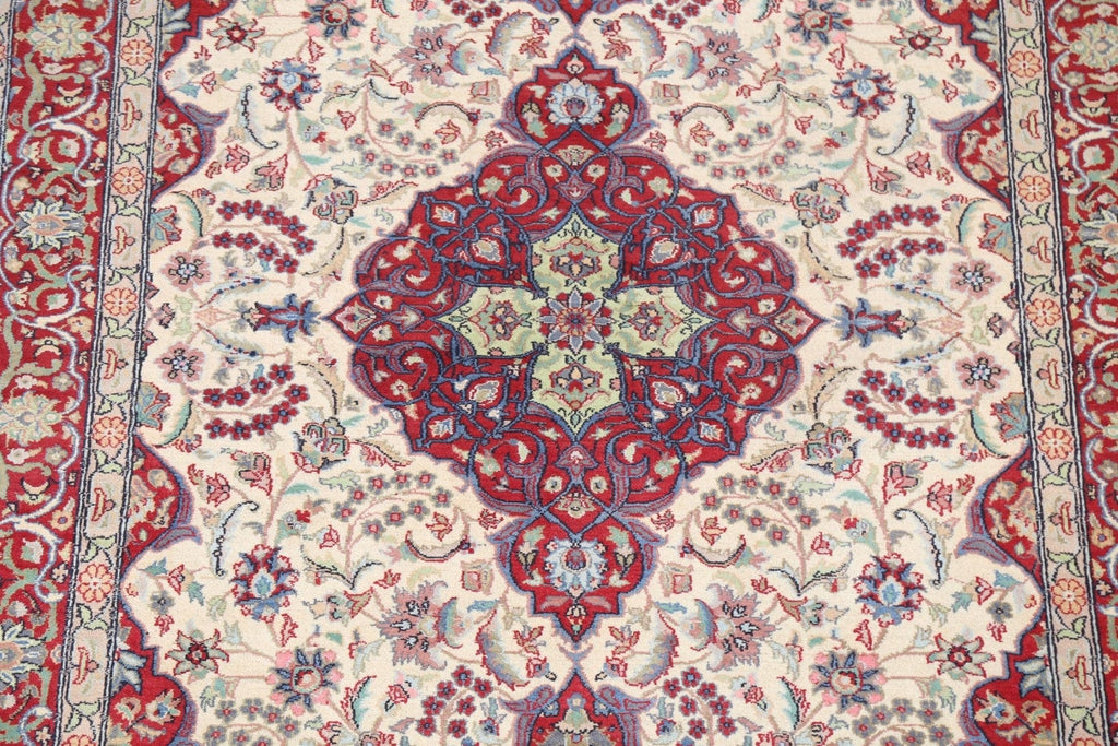 Vegetable Dye Aubusson Oriental Area Rug 5x7