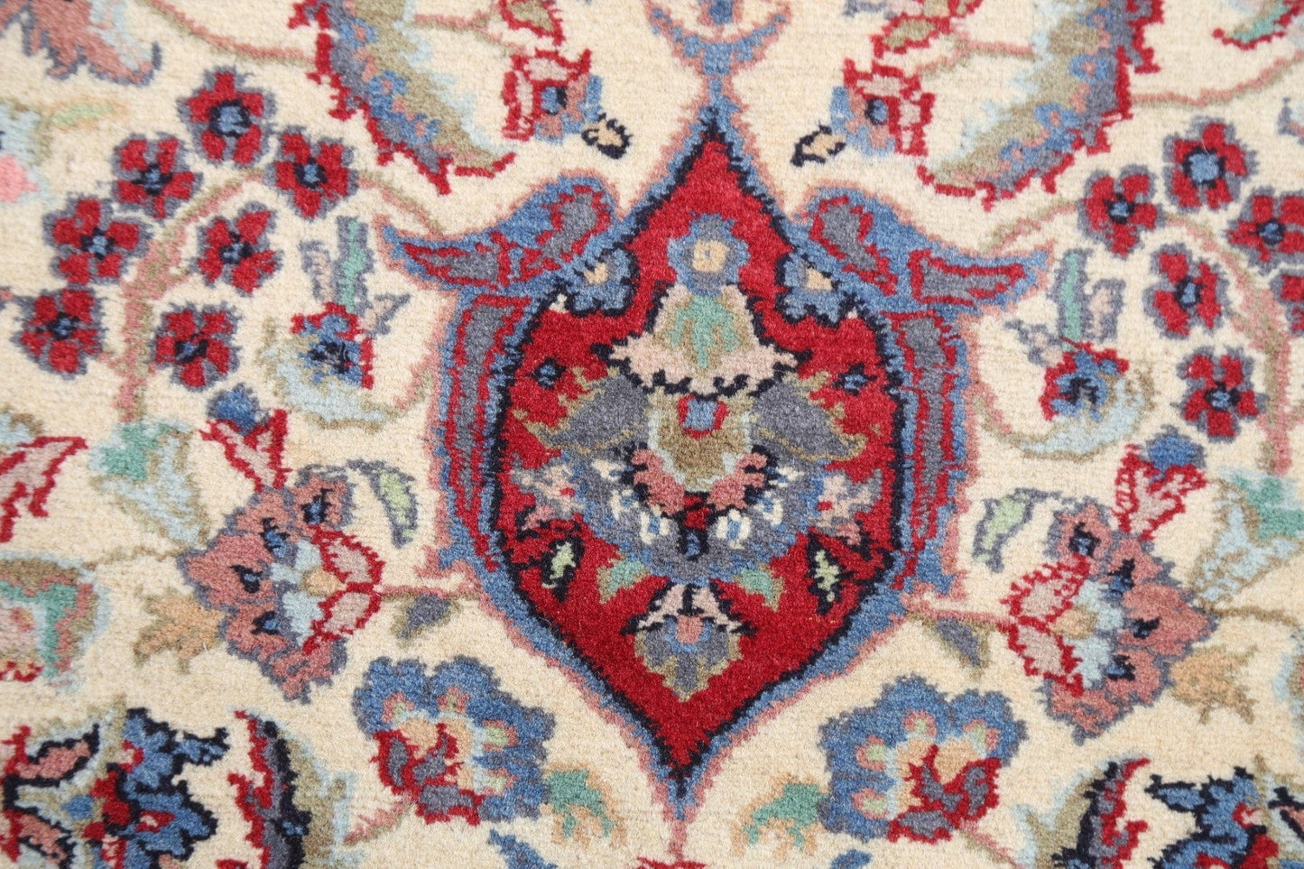 Vegetable Dye Aubusson Oriental Area Rug 5x7