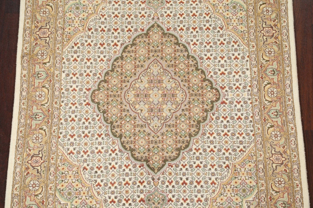 Vegetable Dye Tabriz Mahi Area Rug 4x6