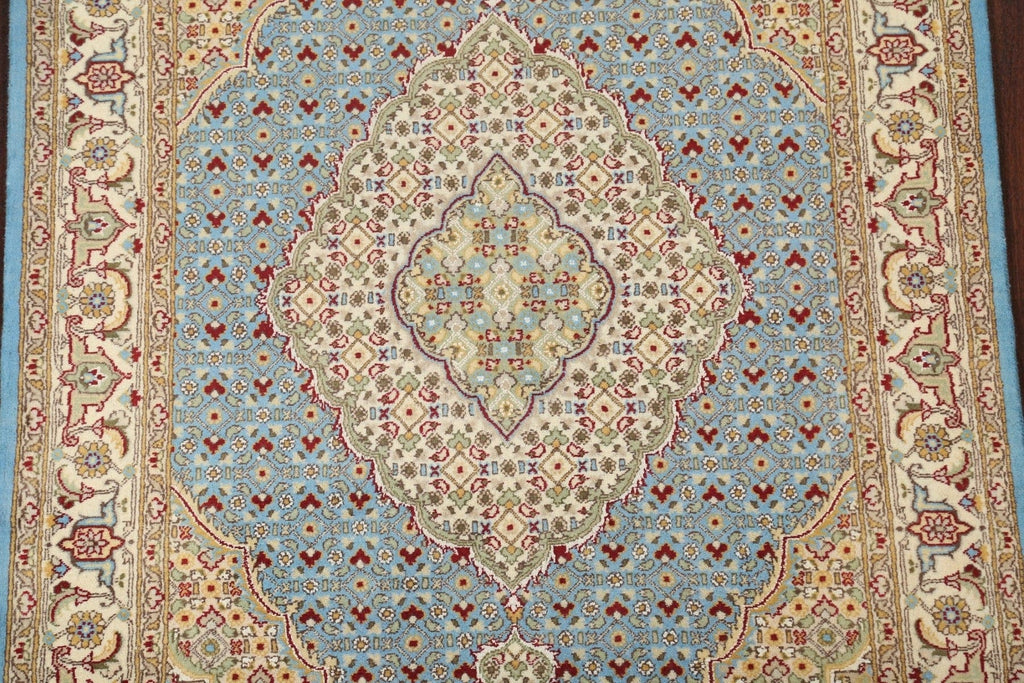 Vegetable Dye Tabriz Mahi Handmade Rug 4x6