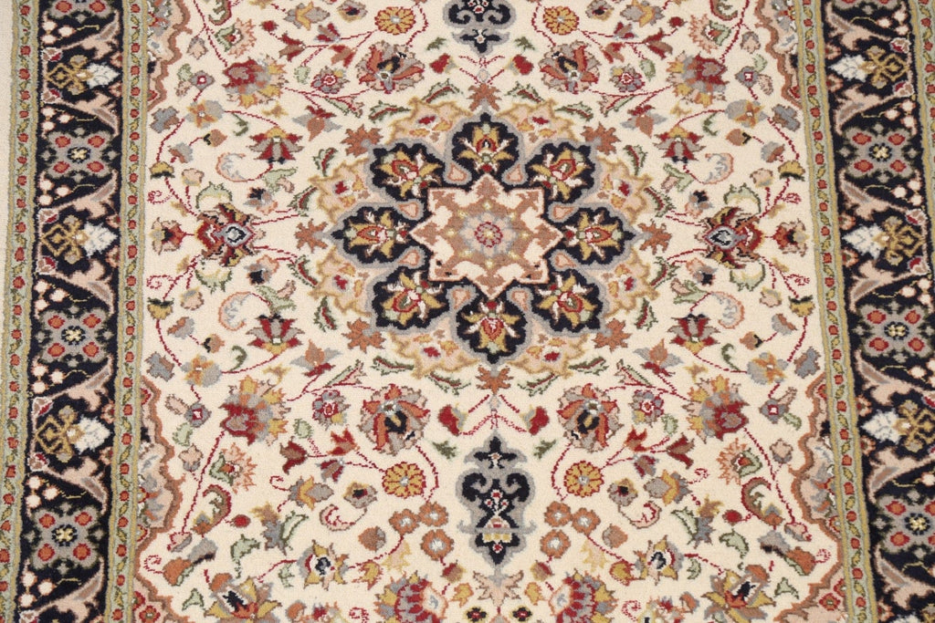 Vegetable Dye Tabriz Handmade Rug 4x6