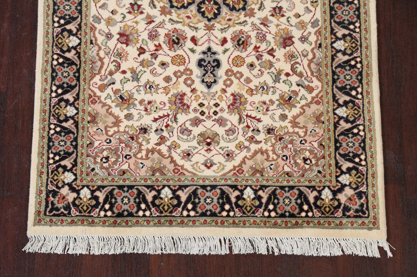 Vegetable Dye Tabriz Handmade Rug 4x6