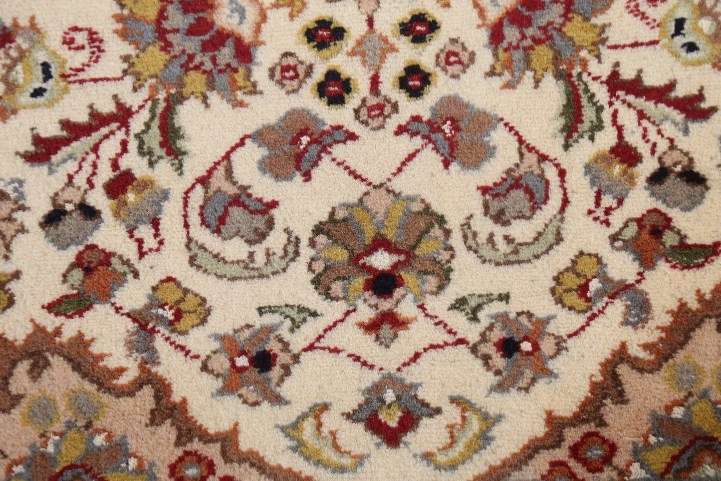 Vegetable Dye Tabriz Handmade Rug 4x6