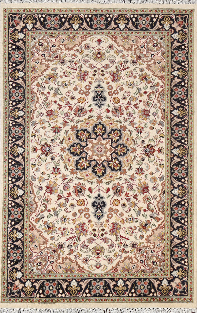 Vegetable Dye Tabriz Handmade Rug 4x6