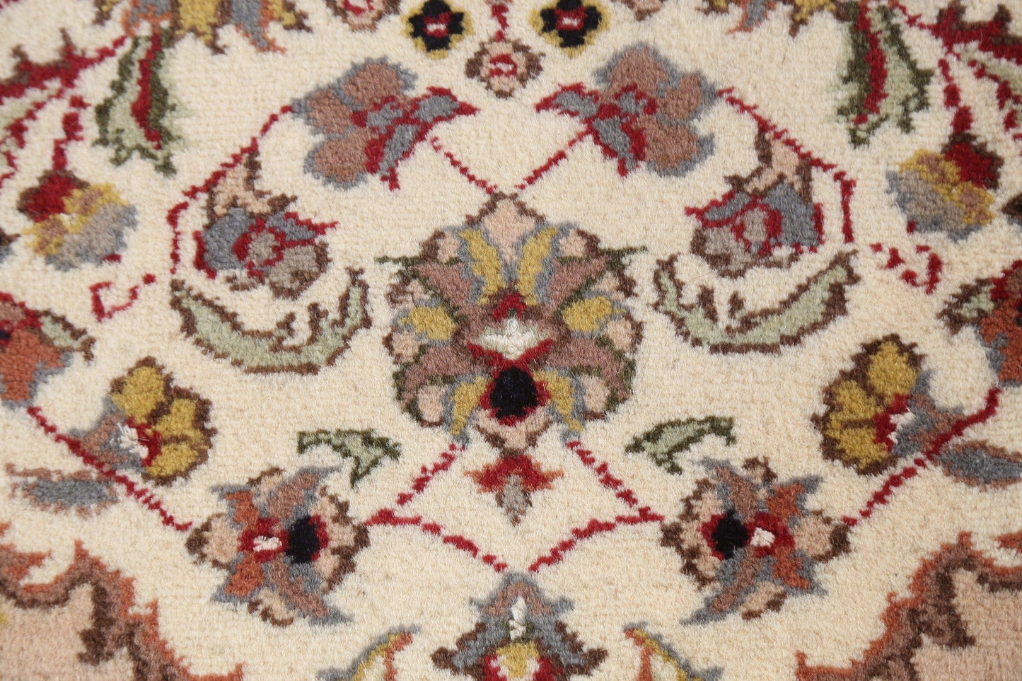 Vegetable Dye Handmade Tabriz Wool Area Rug 4x6