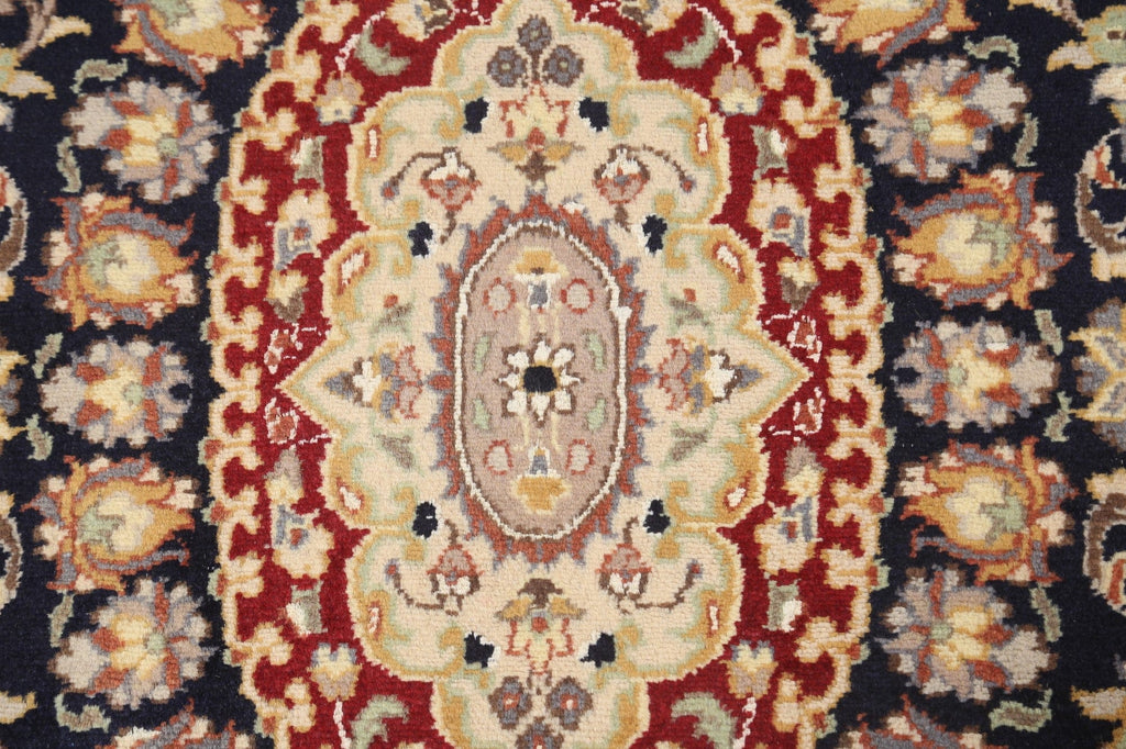 Vegetable Dye Aubusson Wool Area Rug 4x6