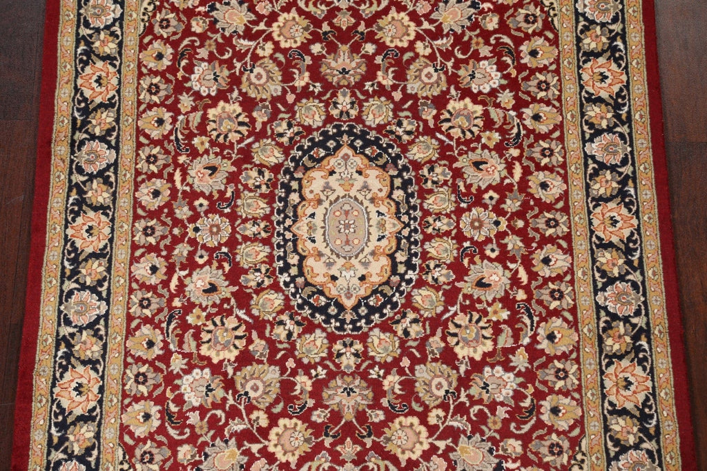 Vegetable Dye Aubusson Handmade Rug 4x6