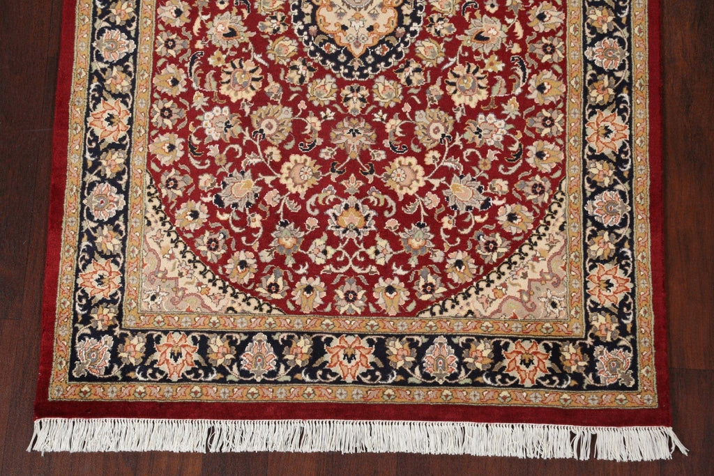 Vegetable Dye Aubusson Handmade Rug 4x6