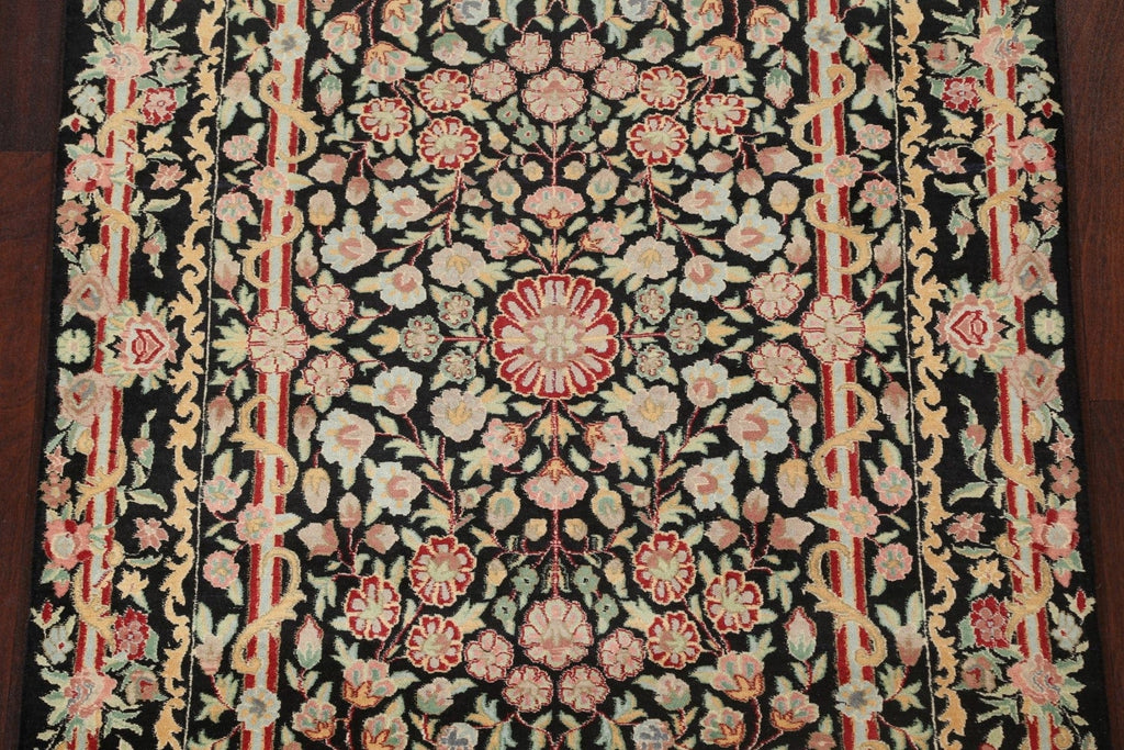 Vegetable Dye Aubusson Hand-Knotted Area Rug 4x6