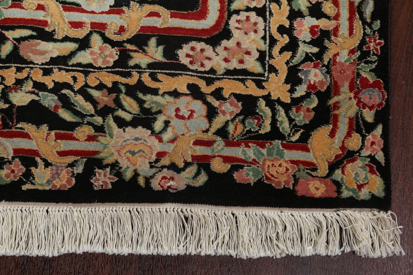 Vegetable Dye Aubusson Hand-Knotted Area Rug 4x6