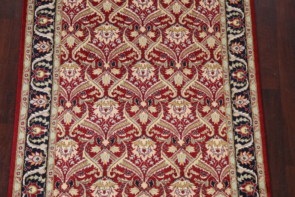 Vegetable Dye Aubusson Handmade Area Rug 4x6