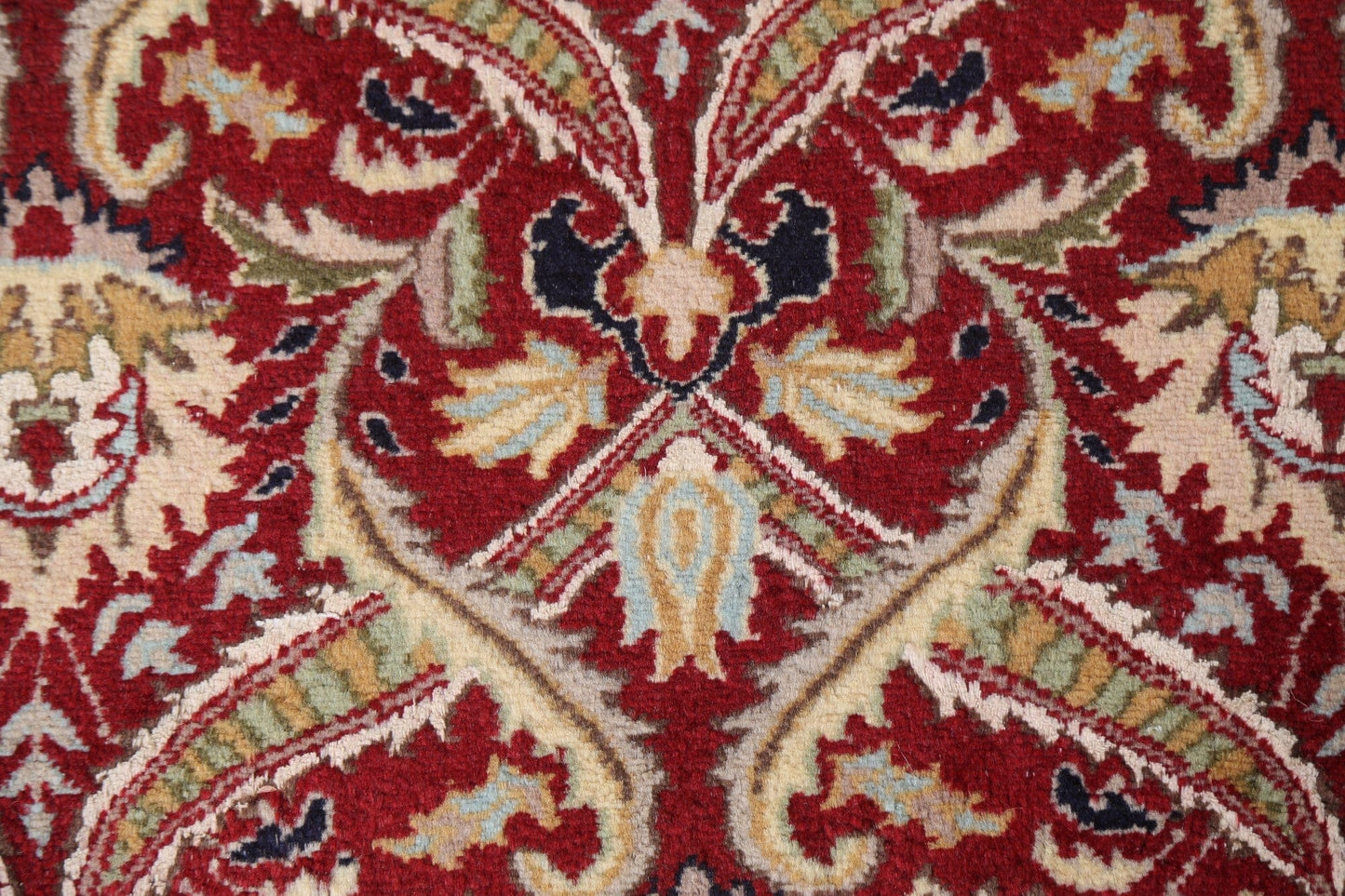 Vegetable Dye Aubusson Handmade Area Rug 4x6