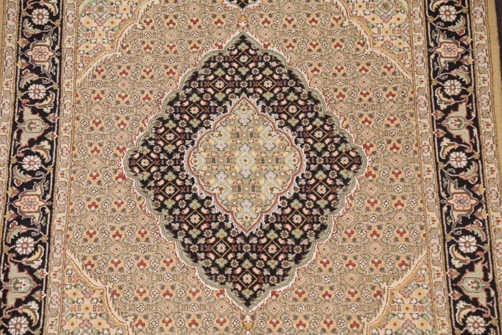 Vegetable Dye Tabriz Mahi Area Rug 4x6