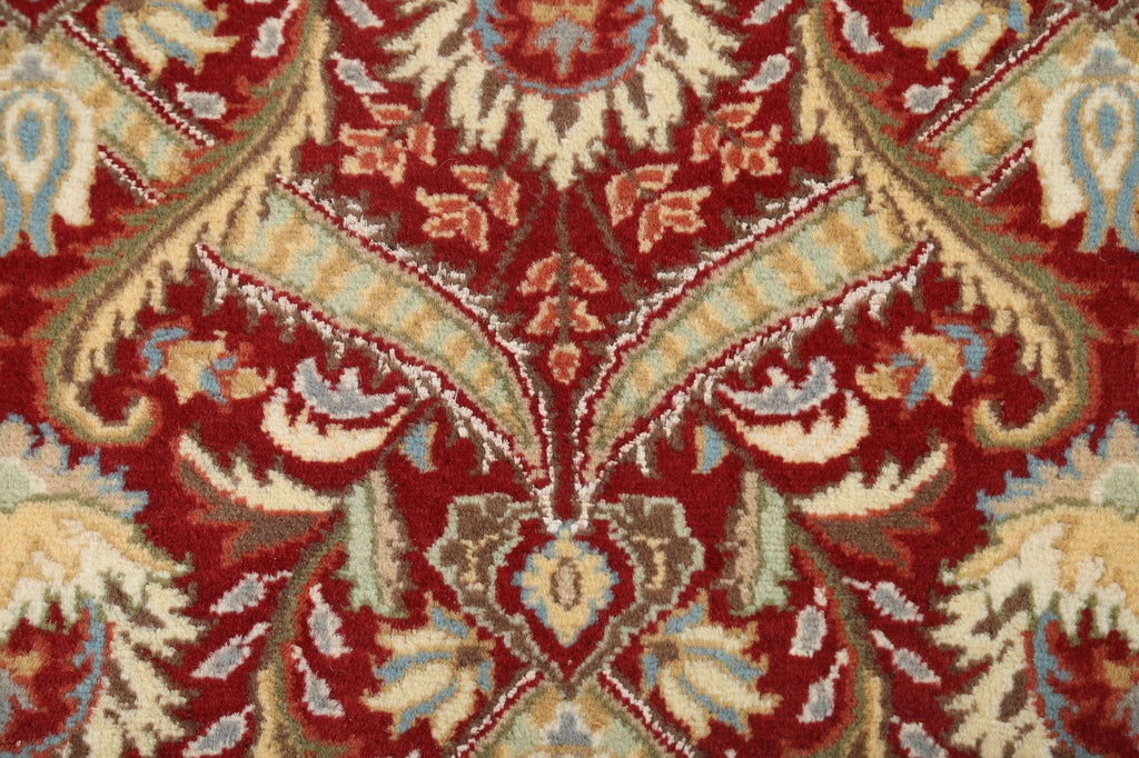 Vegetable Dye Aubusson Wool/ Silk Handmade Rug 4x6