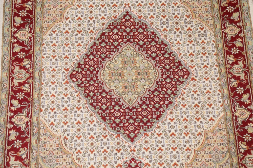 Vegetable Dye Tabriz Mahi Area Rug 4x6