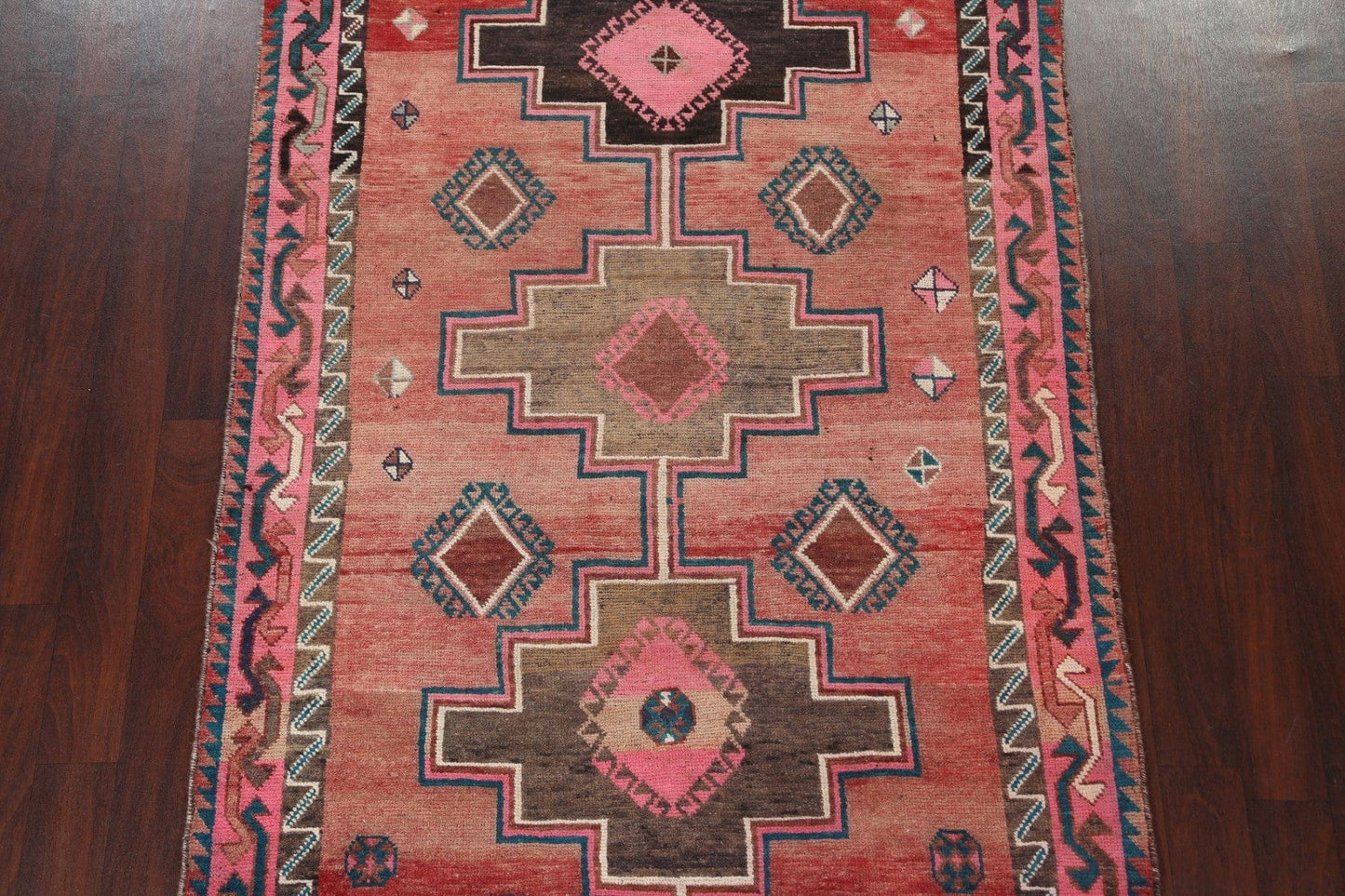 Handmade Qashqai Persian Wool Rug 5x9