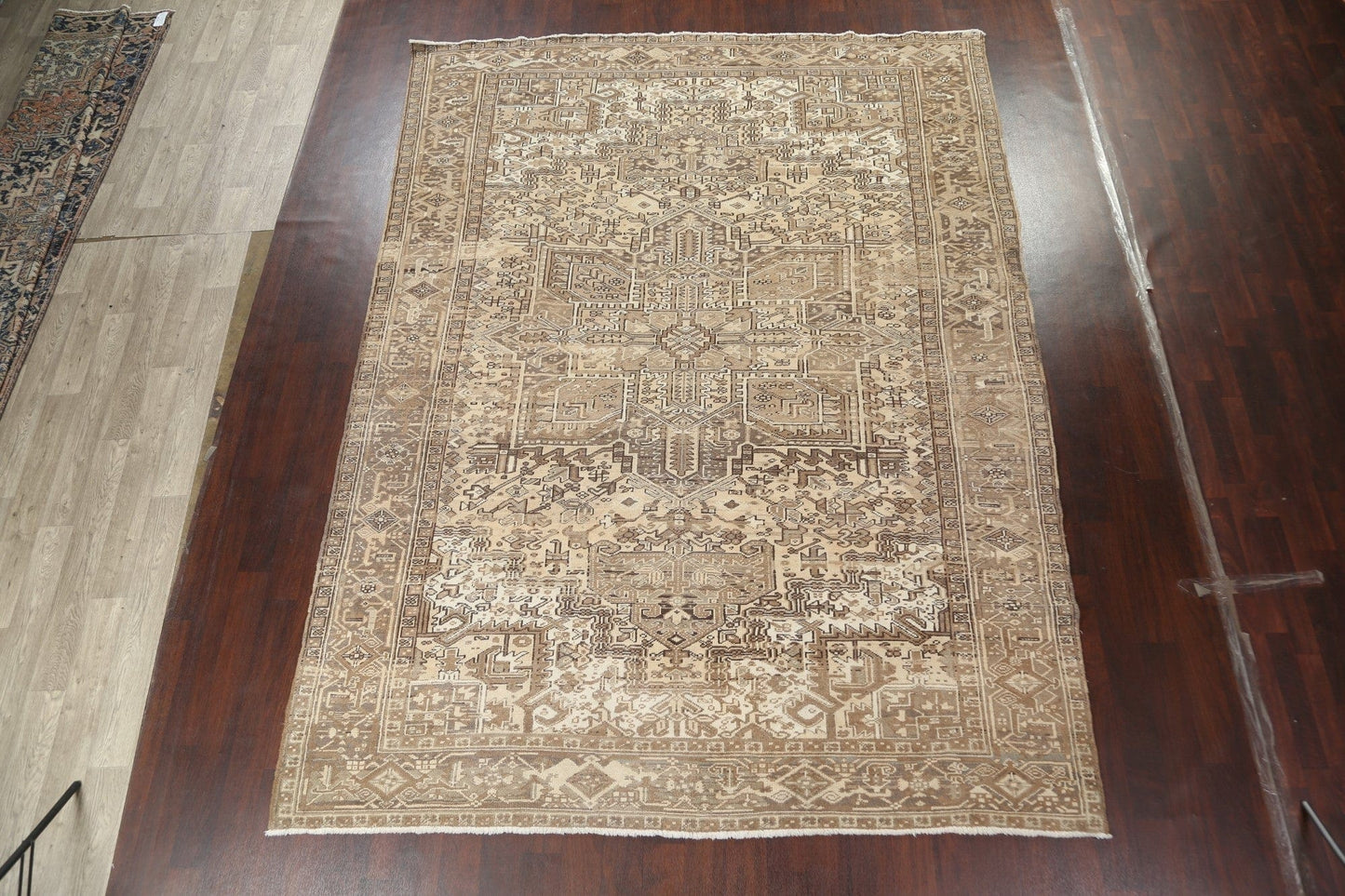 Geometric Heriz Persian Area Rug 9x12