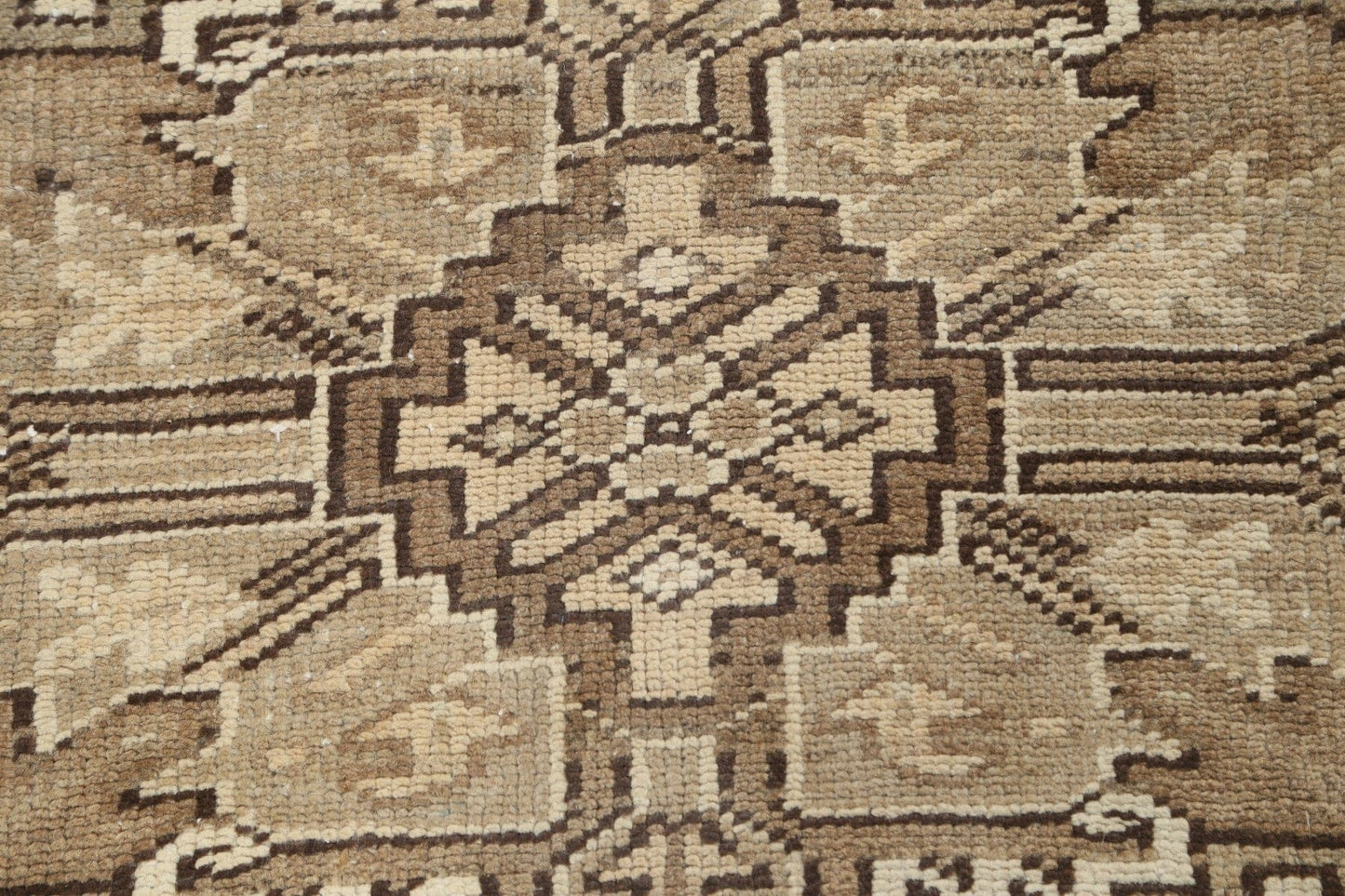 Geometric Heriz Persian Area Rug 9x12