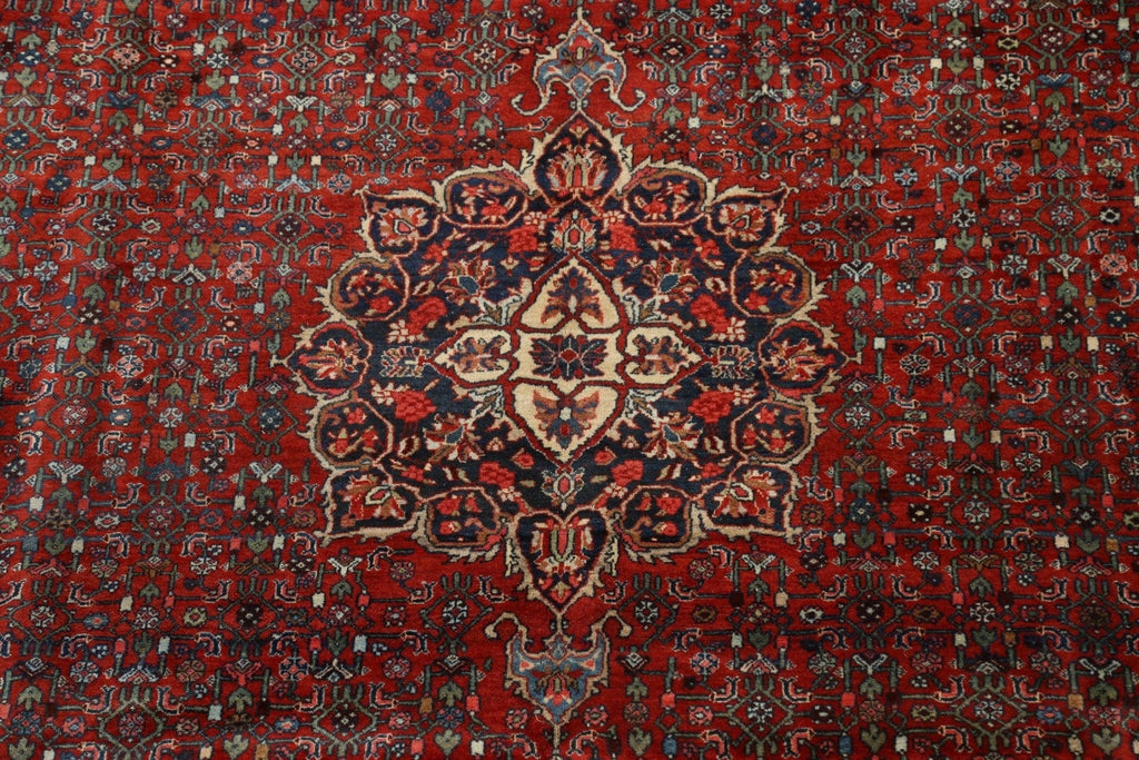 Antique Vegetable Dye Bidjar Persian Area Rug 9x12