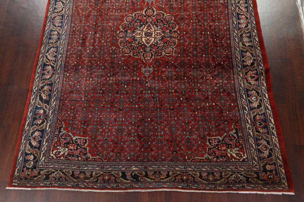 Antique Vegetable Dye Bidjar Persian Area Rug 9x12