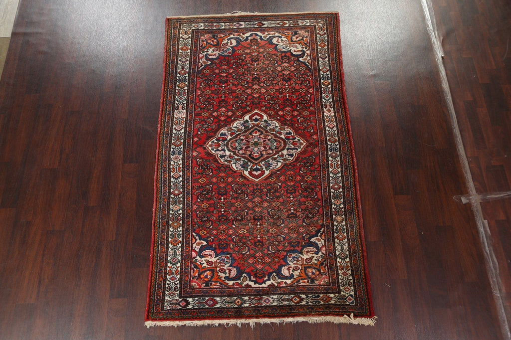 Red Hamedan Persian Area Rug 5x9