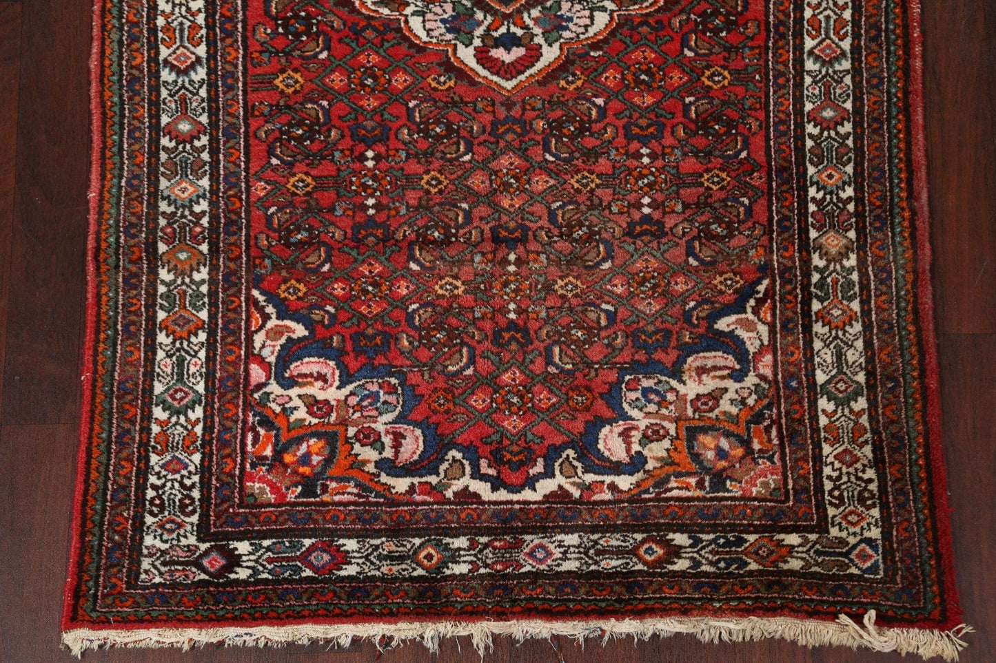 Red Hamedan Persian Area Rug 5x9