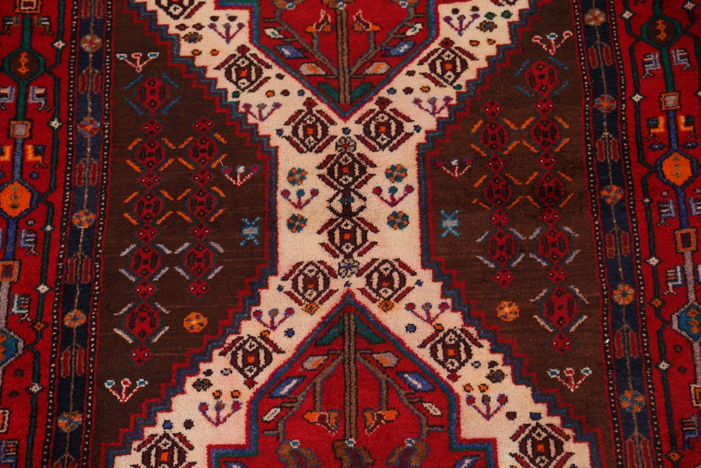 Tribal Zanjan Persian Area Rug 5x10