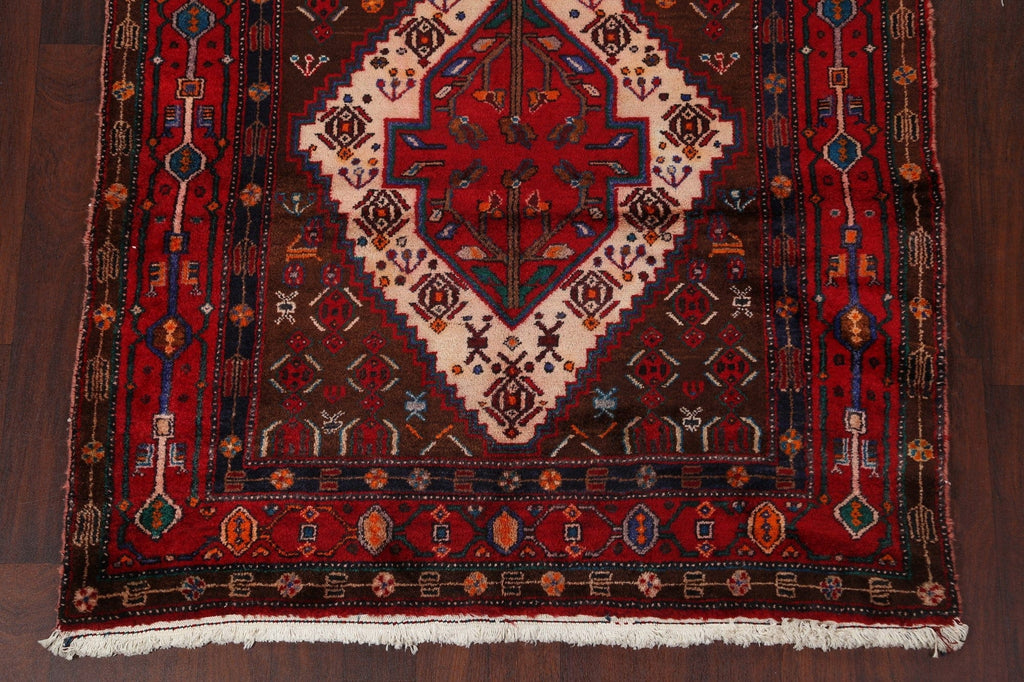 Tribal Zanjan Persian Area Rug 5x10