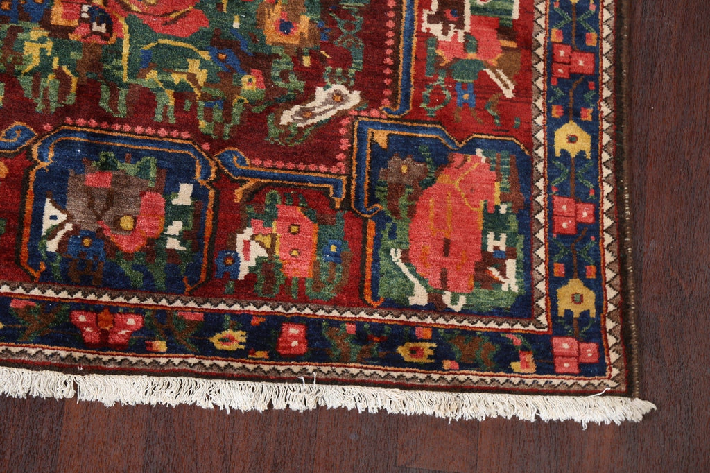 Vegetable Dye Bakhtiari Persian Area Rug 5x10