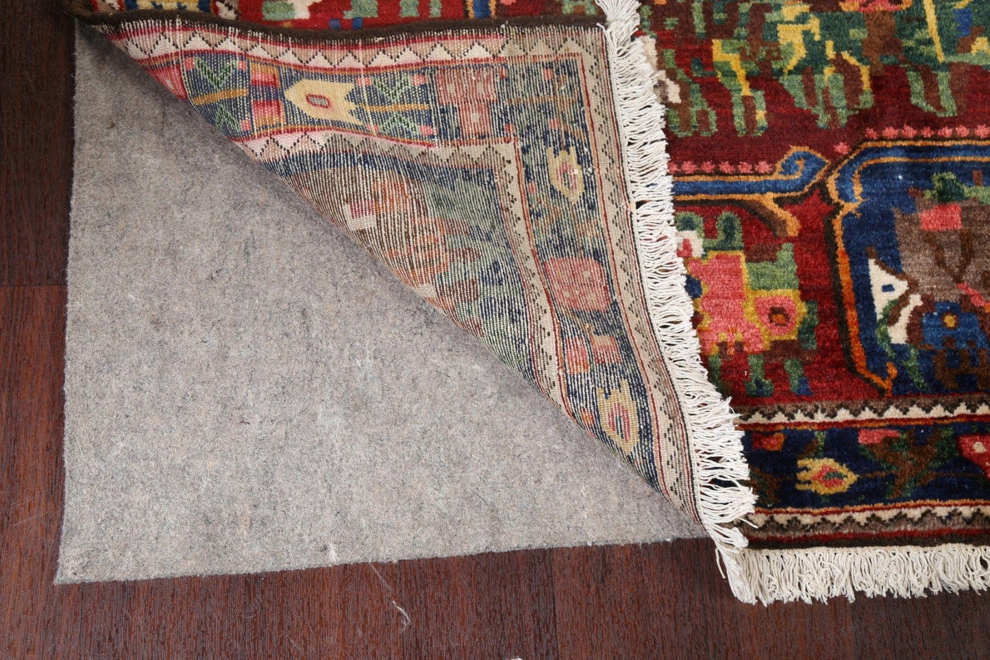 Vegetable Dye Bakhtiari Persian Area Rug 5x10