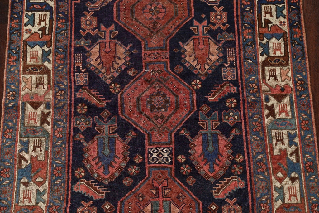 Pre-1900 Antique Bidjar Persian Area Rug 4x7