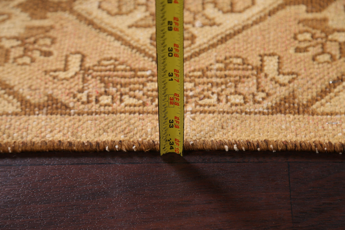 Geometric Hamedan Persian Wool Rug 1x2