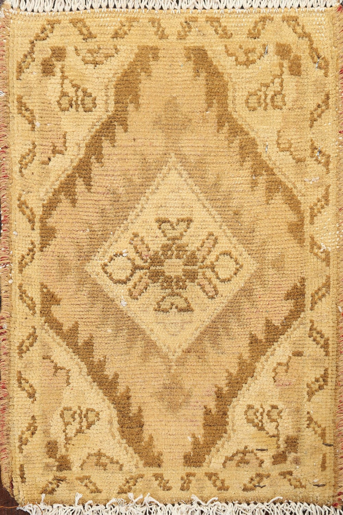 Geometric Hamedan Persian Wool Rug 1x2