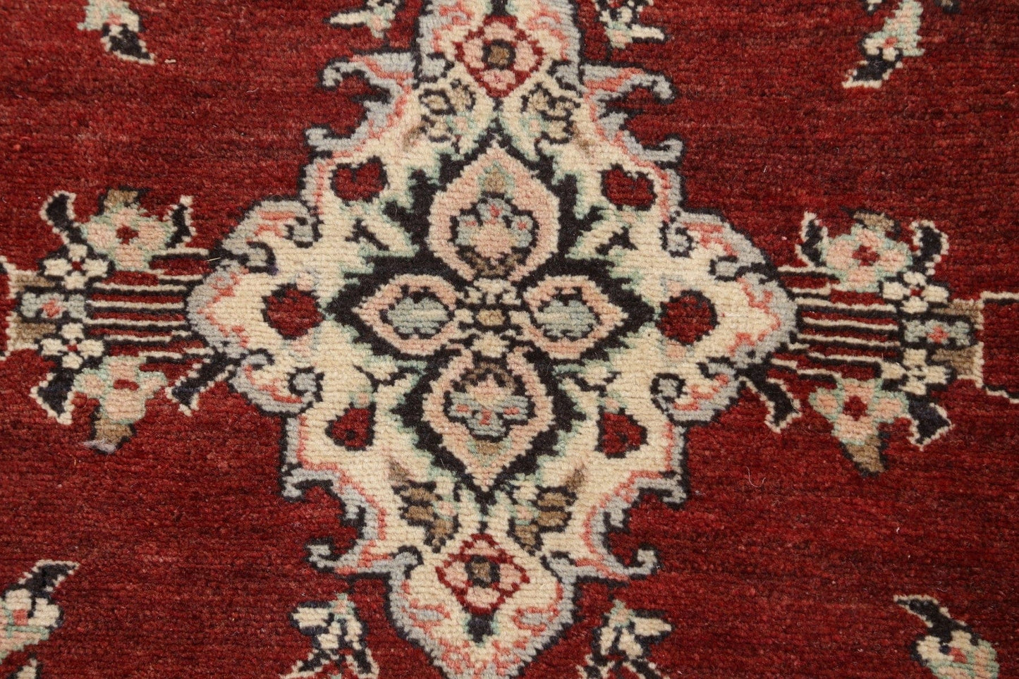 Vintage Red Mahal Persian Runner Rug 4x9