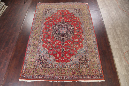 Vegetable Dye Kashan Persian Area Rug 9x13