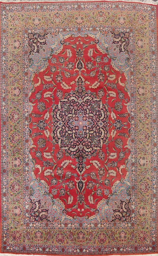 Vegetable Dye Kashan Persian Area Rug 9x13