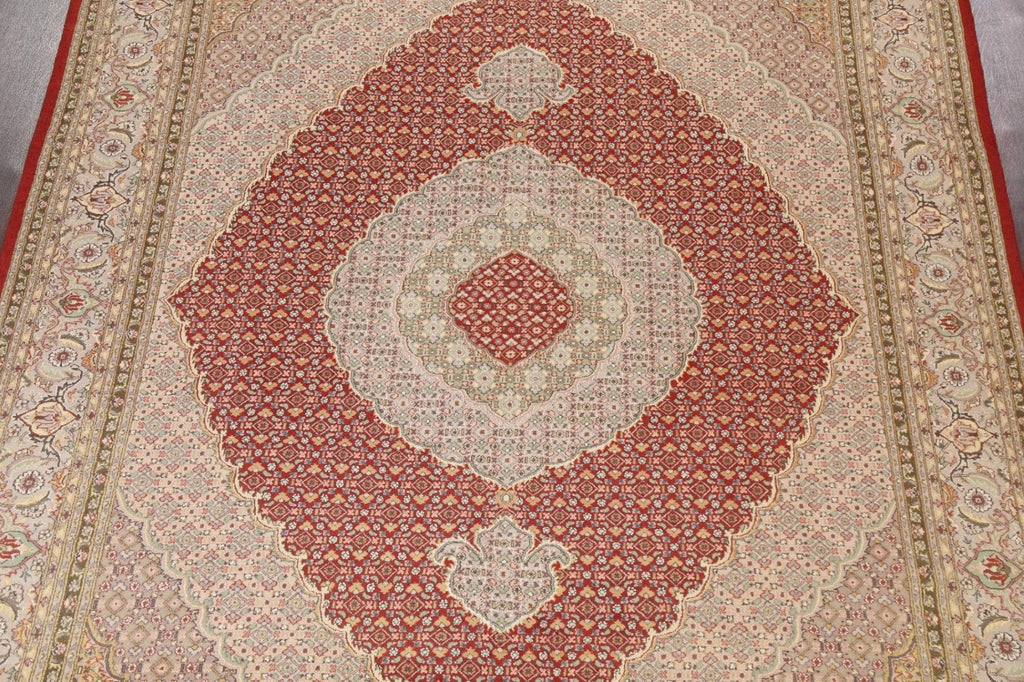 Vegetable Dye Tabriz Mahi Persian Area Rug 8x10