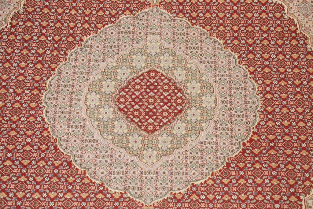 Vegetable Dye Tabriz Mahi Persian Area Rug 8x10